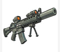Scary Black Gun